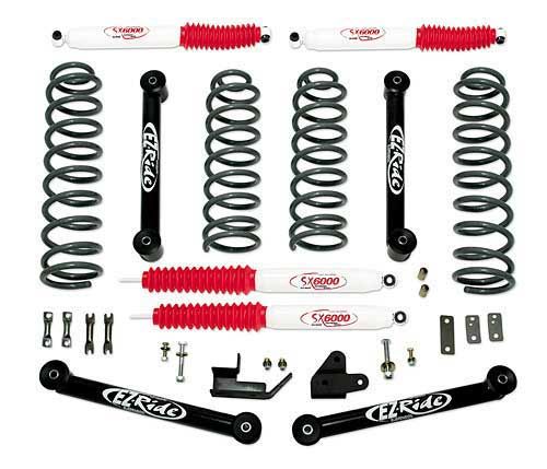 Tuff Country 3.5" Lift Kit w/Hydro Shocks 93-98 Grand Cherokee - Click Image to Close